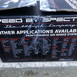 Spectre performance air intake system