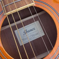Ibanez acoustic guitar 