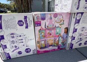 Disney Princess Ultimate Castle Doll House 4ft Tall
