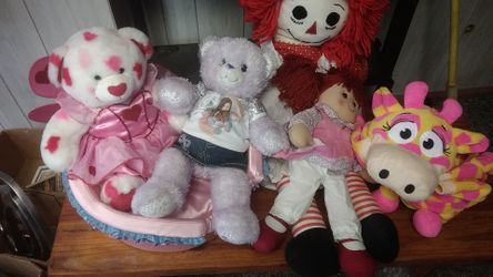 Build a bear saggy Ann stuffed.animals lot