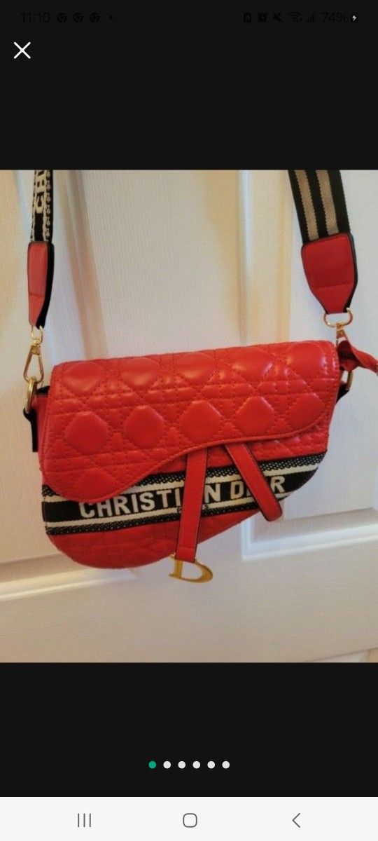 Brand New Crossbody And Shoulder Bags Comes With 2 Belts $50 .. Other Shoulder Blue Bag With Clutch $100