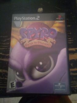 Spyro Playstation 2 Video Game