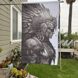 Aztec Flag Size 3ftx5ft 