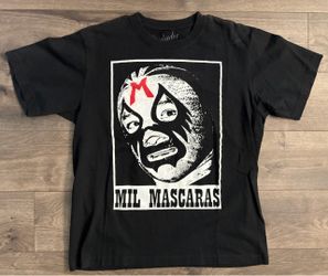 Mil Máscaras T-shirt Unicono De La Lucha Libre Mexican wrestling large licensed
