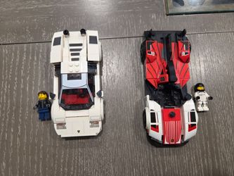 Lego Car lot with Minifigures