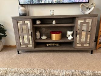 Mirrored Tv Stand
