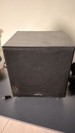 Monoprice 8248 8” 60W Powered Subwoofer – Home Theater / Studio