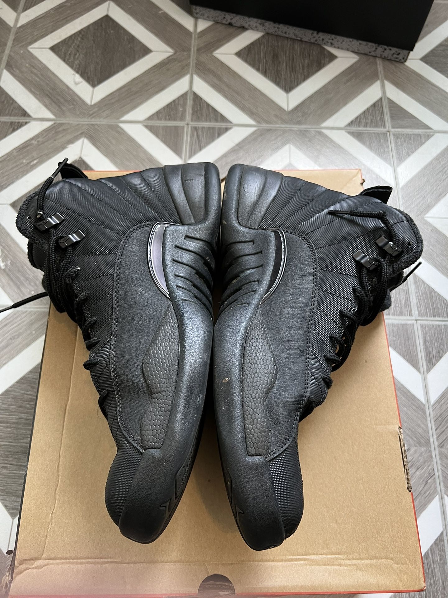 jordan 12 winter black