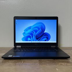 Slim DELL Latitude E7470 14” display Core i7 16GB RAM 512GB SSD Windows 11 laptop computer