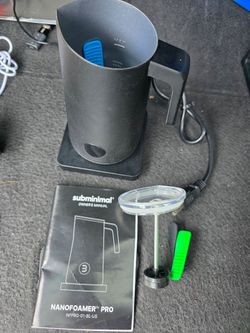 Subminimal NanoFoamer Pro Milk Frother & Jug Set