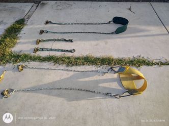 Playground swings