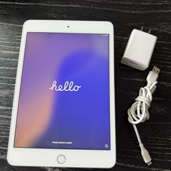 Apple iPad Mini 5th Gen, 64 Gb, White 