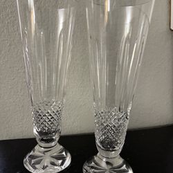 WATERFORD CRYSTAL GLENMEDE PILSNER BEER GLASS