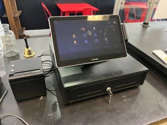 Toast POS Station – Flex Terminal, Guest Display, Printer, Cash Drawer