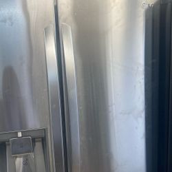 Stainless Steel LG Fridge 