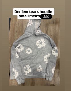 Denim tears hoodie men’s small used