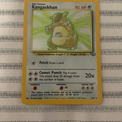 Pokémon Jungle Holo Kangaskhan 
