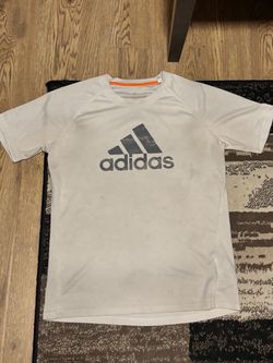 Men's Adidas Response Climalite Performance Running Tee - White - Size L