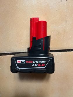 Milwaukee M12 4.0 Battery