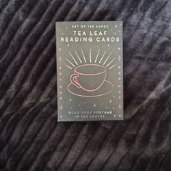 Tea Lead Reading Cards