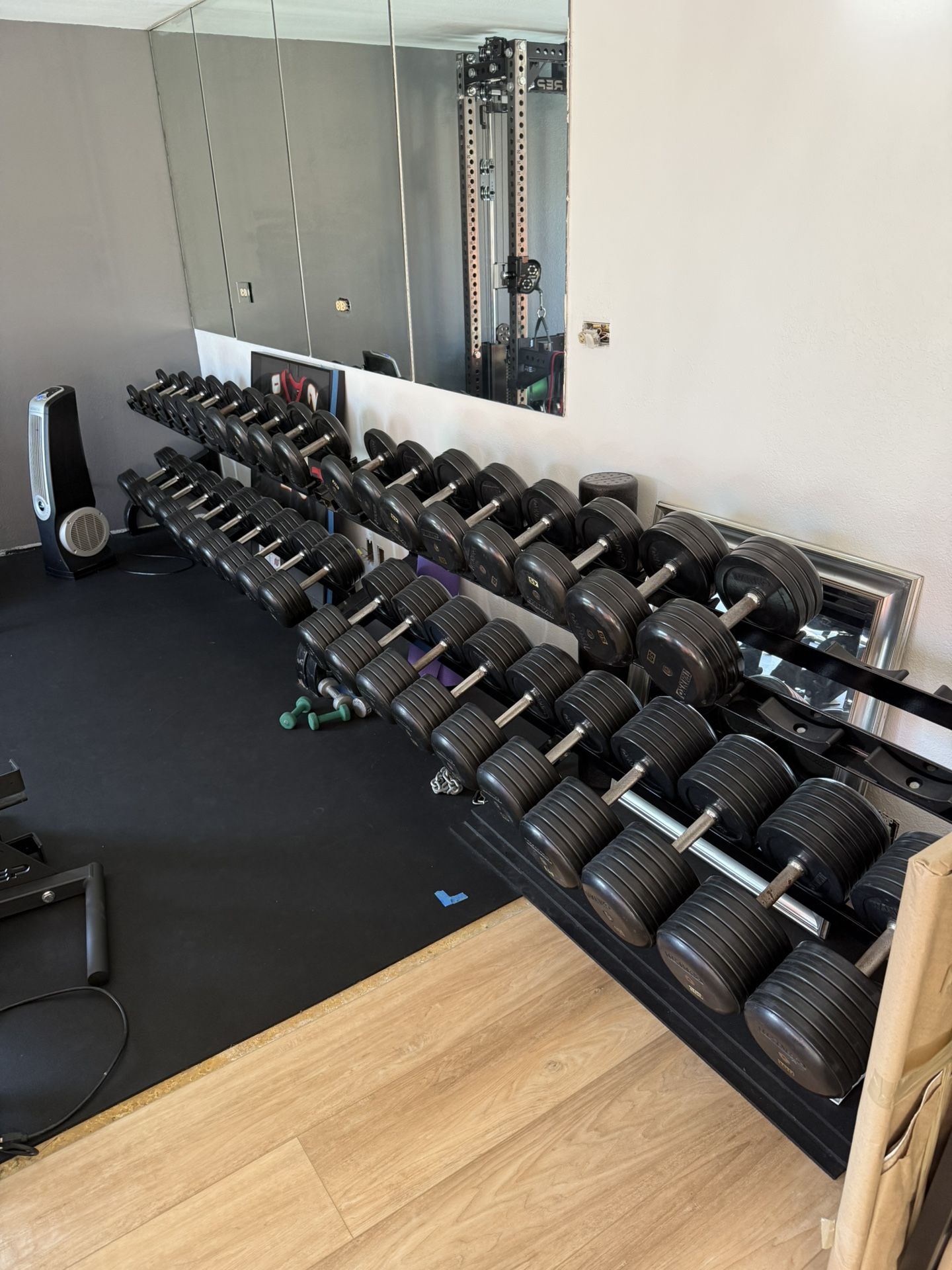 *** Commercial Grade Dumbbell Racks ***