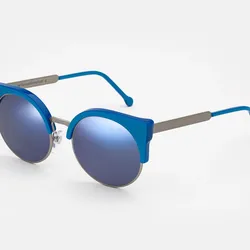 Blue Retrosuperfutre Sunglasses
