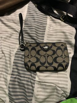Coach wrist bag