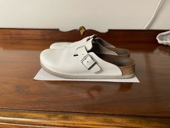 Birkenstock White Professional Clogs