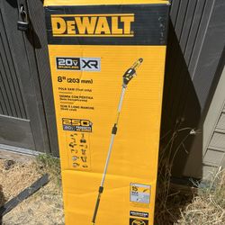 DeWalt Pole Saw 8” (Tool Only)