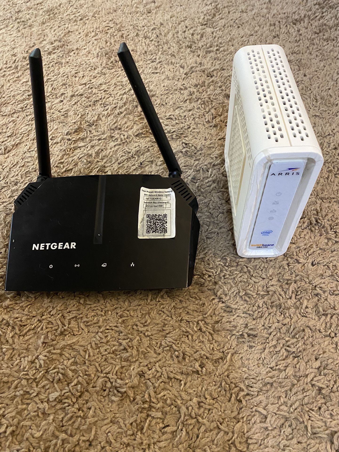 Modem And Router