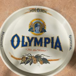 Vintage 1981 Olympia Brewing Tray