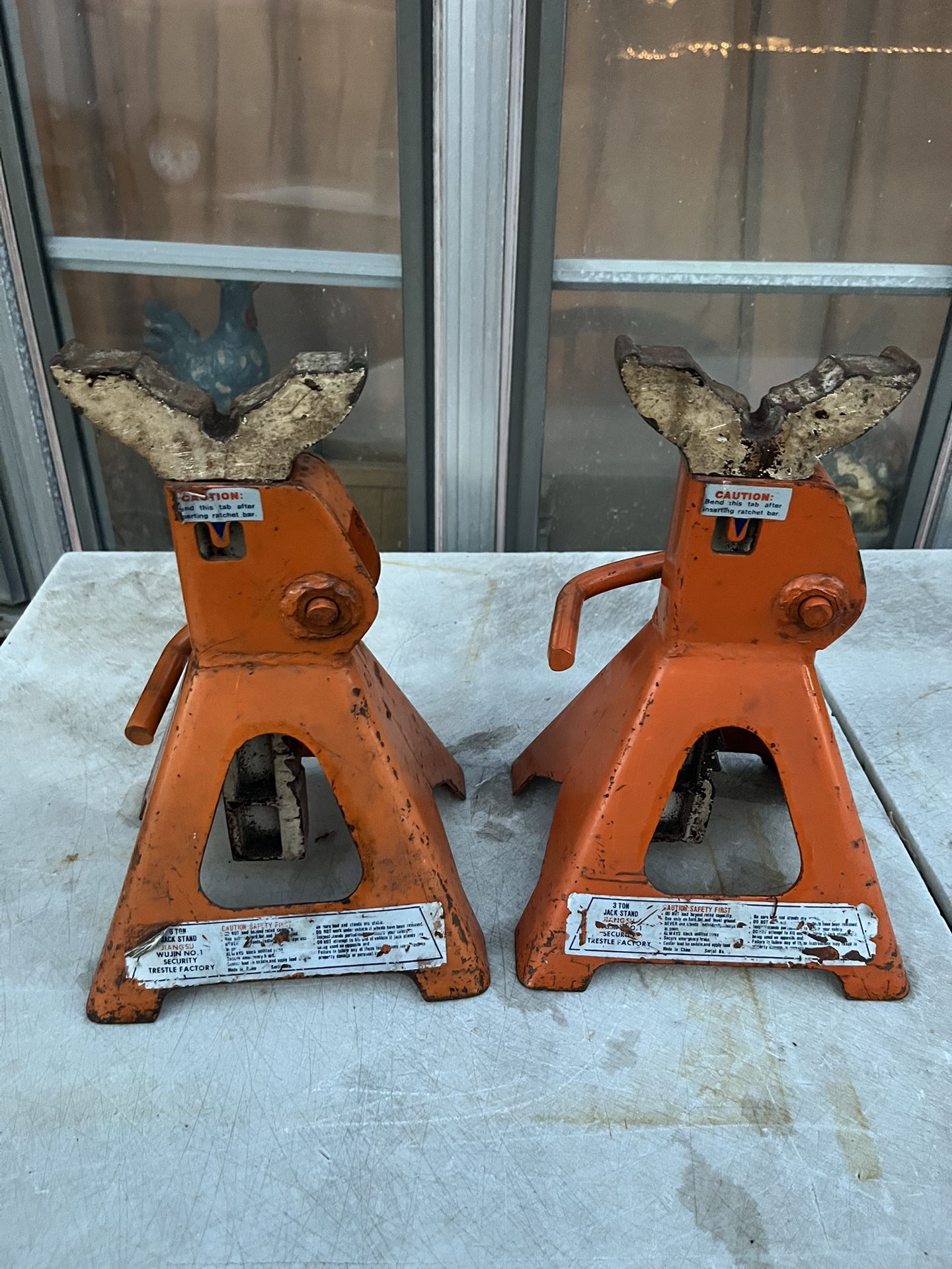 Pair Of 3 Ton Jack Stands