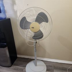 Pedestal Fan Used Condition Only Does Not rotate from side to side Pero si funciona 