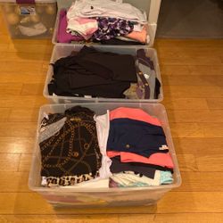 Mixed Ladies Shirts, Jackets New And Gently Used