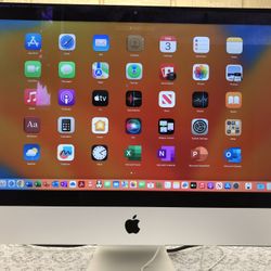** Apple iMac 21.5" 2017 w/ Microsoft Office ** *macOS Ventura Version 13.7.3  **Price $240**