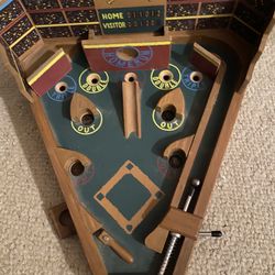 Circa Baseball Pinball Game Front Porch