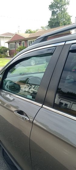 In Channel Rain And Wind Vents For A 2017 To 2024 Honda Ridgeline 