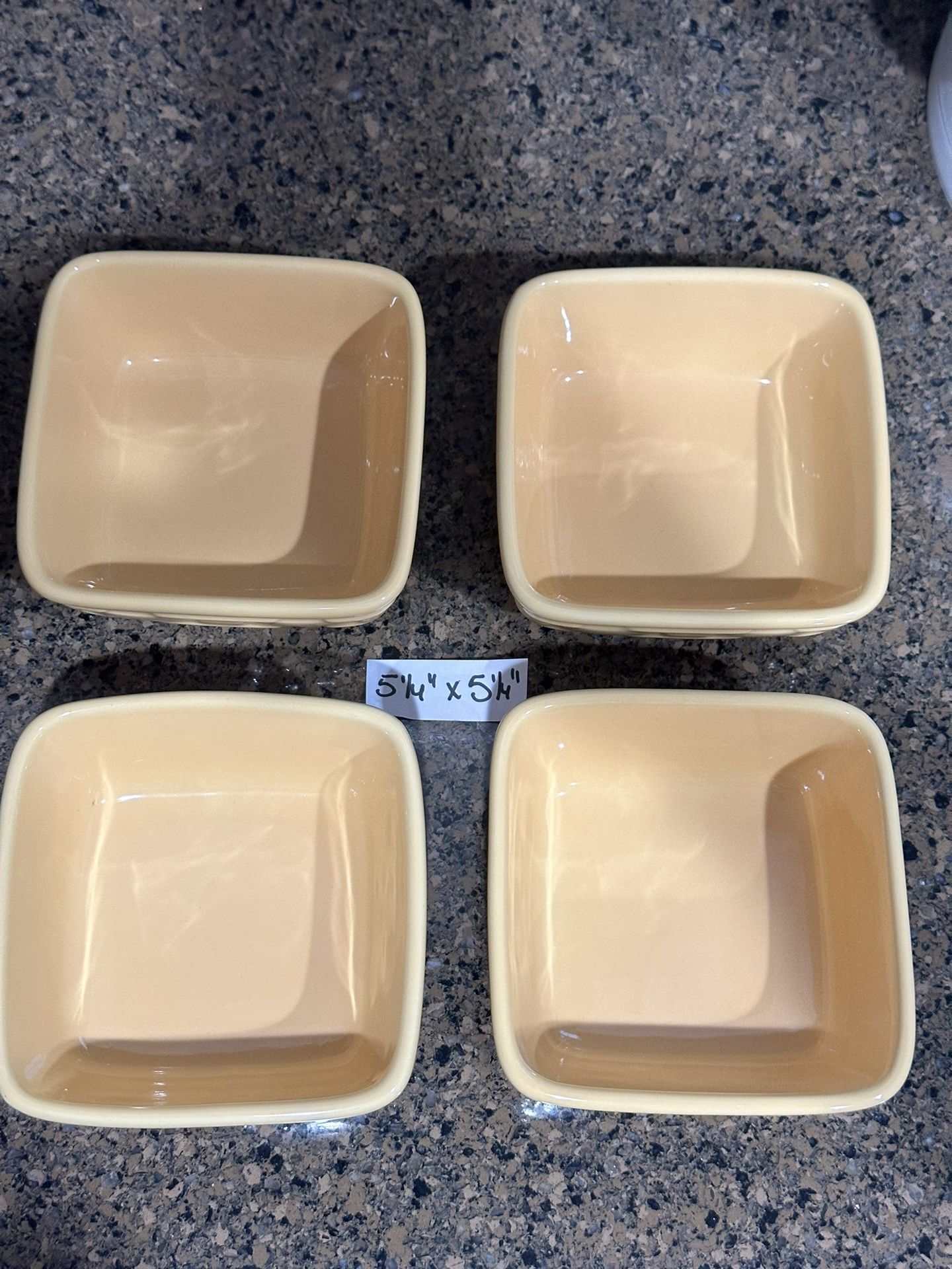 Longaberger Pottery Cereal Bowl Set Of 4