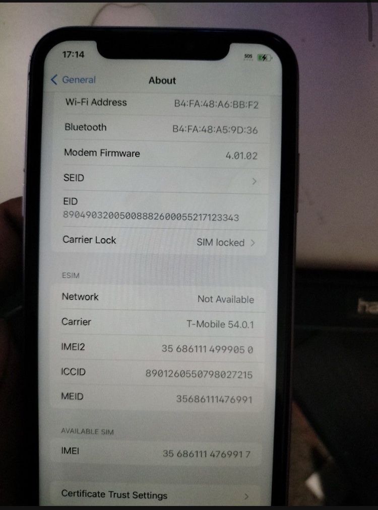 iPhone 11 Purple T Mobile Or Unlocked 