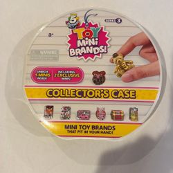 Toy Mini Brands Collectors Case New, Sealed