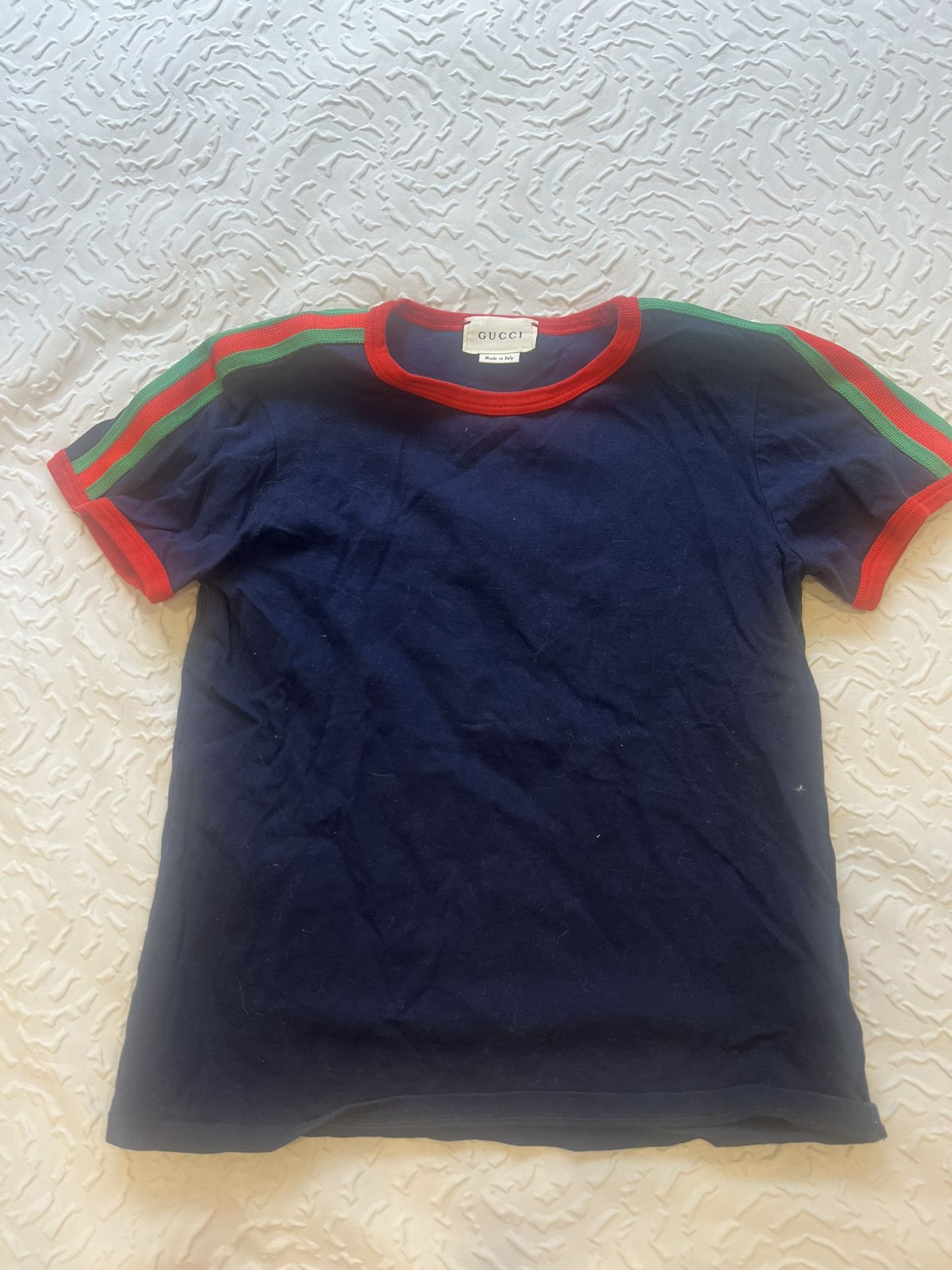 Gucci Kids T-shirt/navy-red