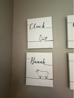 Farmhouse frames - kitchen