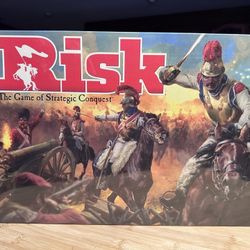 New (Never Opened) Risk Board Game, Strategy Games for 2-5 Players, Strategy Board Games for Teens, Adults, and Family, War Games, Ages 10 and Up