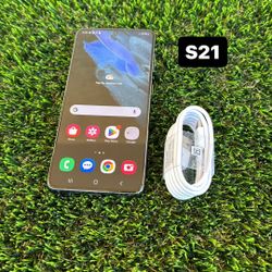 Samsung Galaxy S21 5g. Like New And Unlocked! -No tax -Free charger 