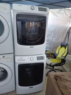 Maytag Stackable Washer And propane gas dryer