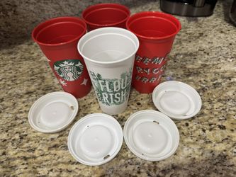 Starbucks To Go Cups- 8 total