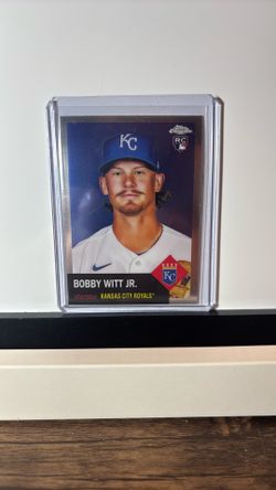 🔥 2022 Topps Chrome Platinum Anniversary — Bobby Witt Jr. #61