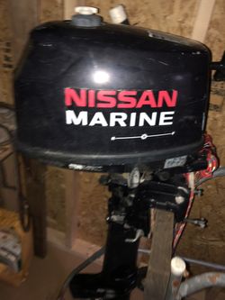 Nissan Marine 4 Hp Long Shaft  Outboard