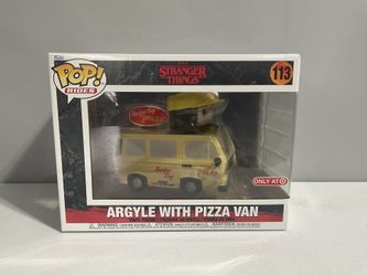 Stranger Things Argyle With Pizza Van Funko Funko 113