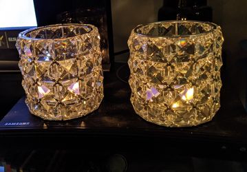 Candle Holders, Set Of Two